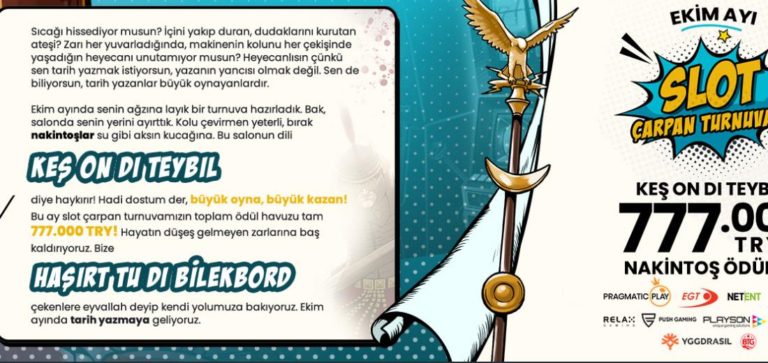 Sekabet Ekim Ayı Bahis Çarpan Turnuvası
