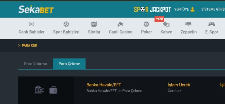 Sekabet Ödeme Yapıyor mu?