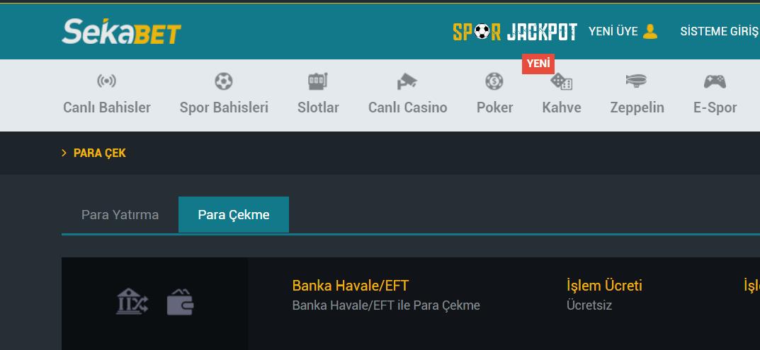 Sekabet Ödeme Yapıyor mu?