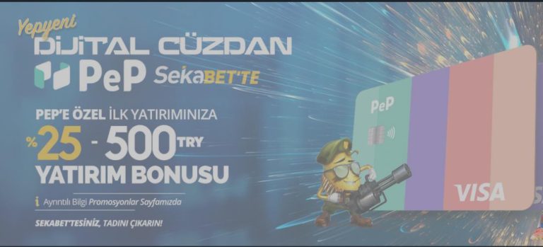 Sekabet İlk Pep Yatırıma Özel Bonus