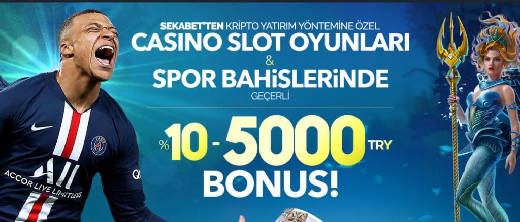 Sekabet Kripto Yatırım Bonusu