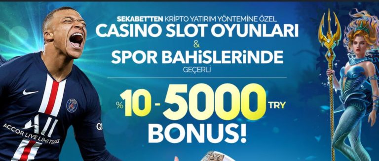 Sekabet Kripto Yatırım Bonusu